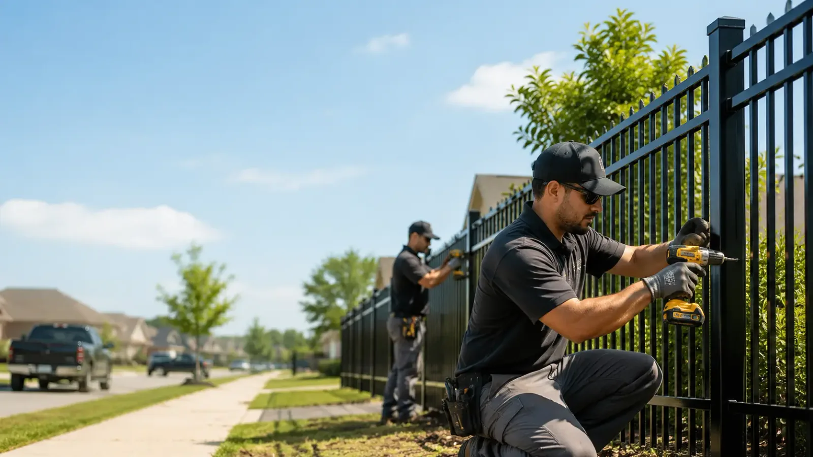 Metal Fence Installation in Winchester, VA
